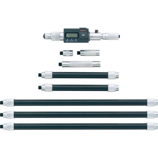 Belső rúdmikrométer készlet, Digimatic, IP65, adatkimenettel, 10 részes | Mikrométerek, furatmikrométerek